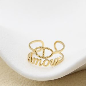 Amour Chérie Ring